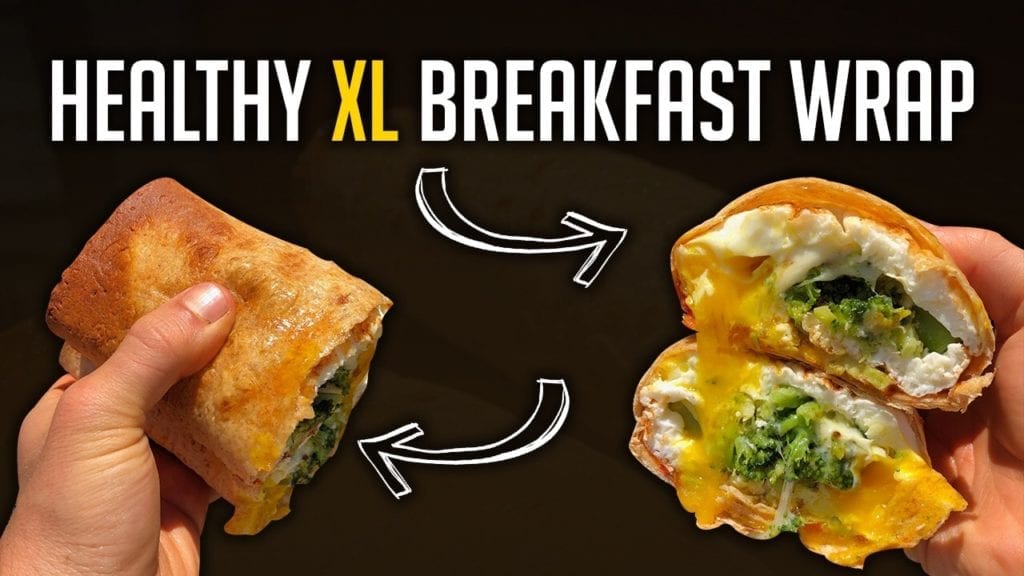 Healthy XL Breakfast Wrap