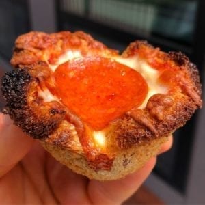 Low Carb Pepperoni Pizza Cups