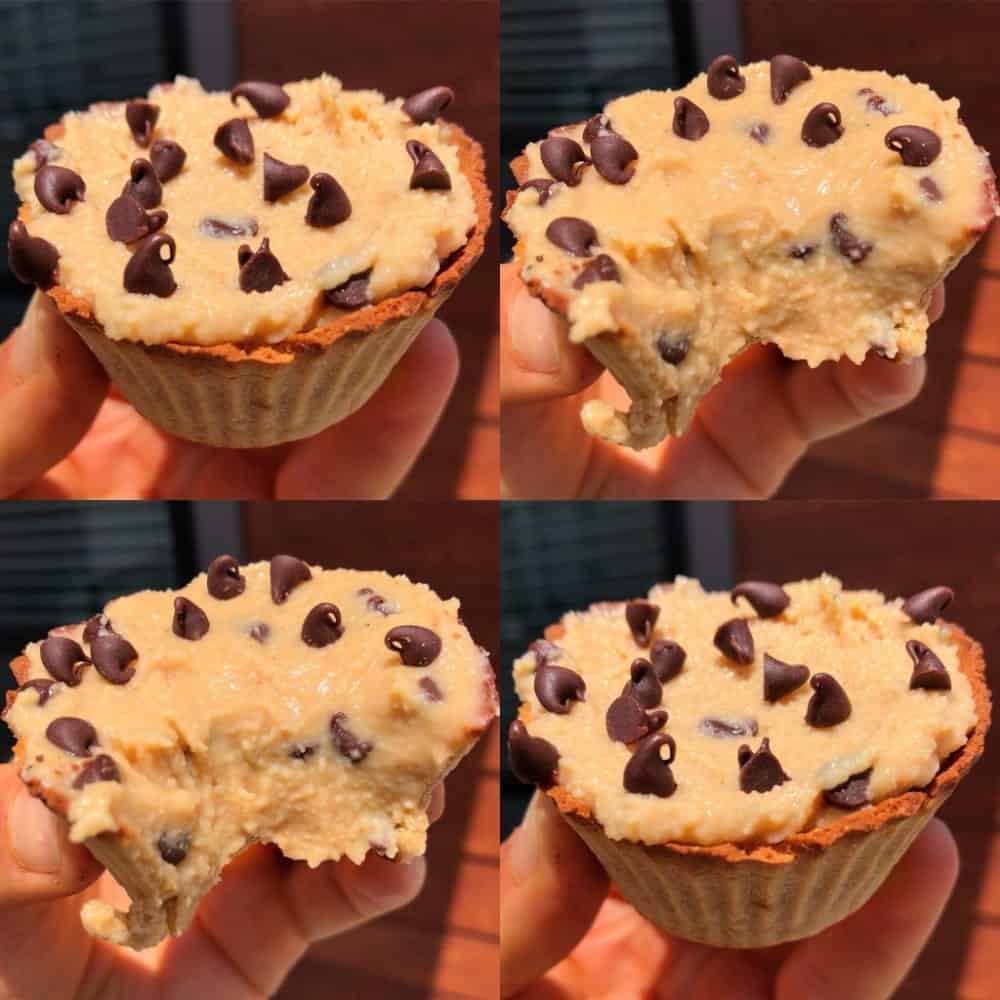 Protein Chocolate Chip Cookie Butter Low Carb Pie Cup (101 ...