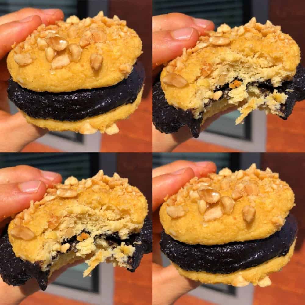 protein cookie sandwich