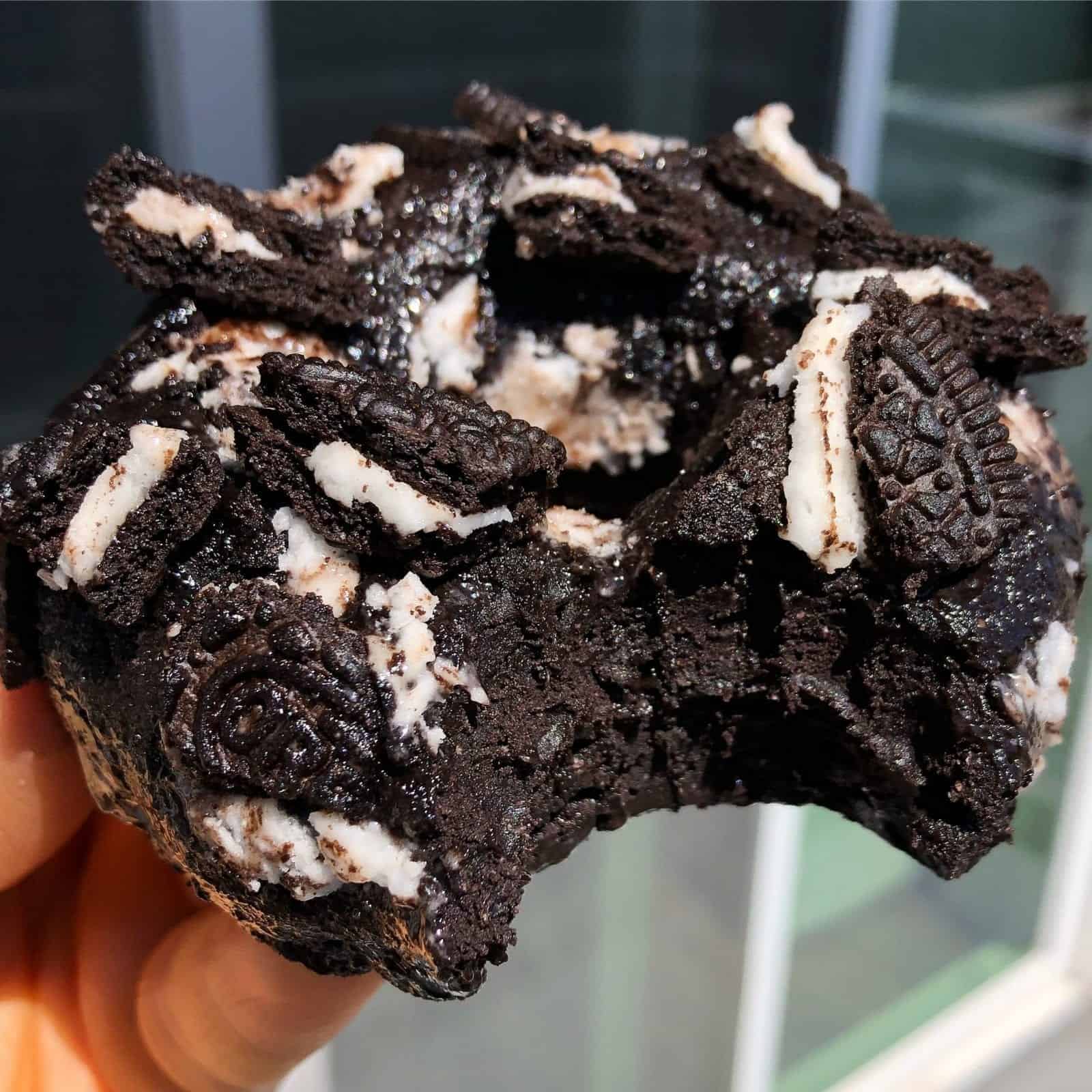oreo no bake donut