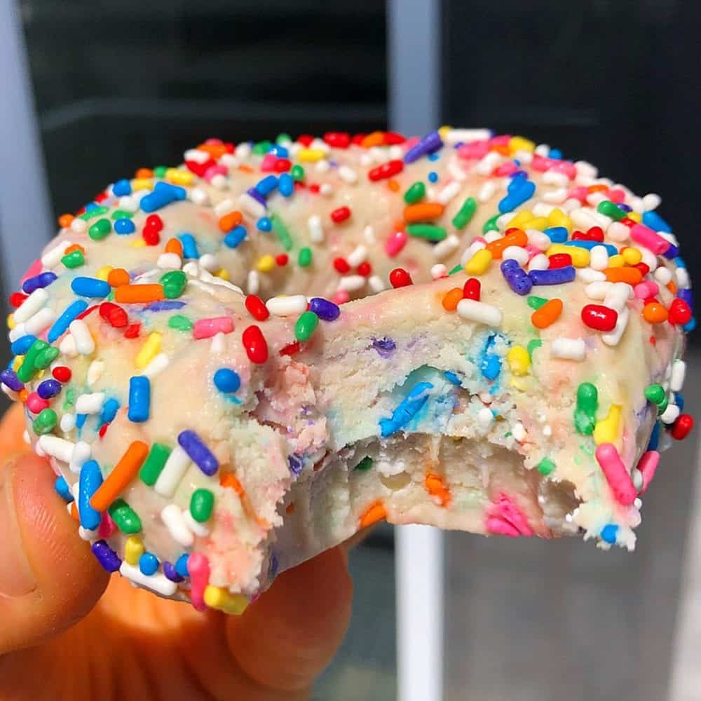 No Bake Sugar Cookie Donut