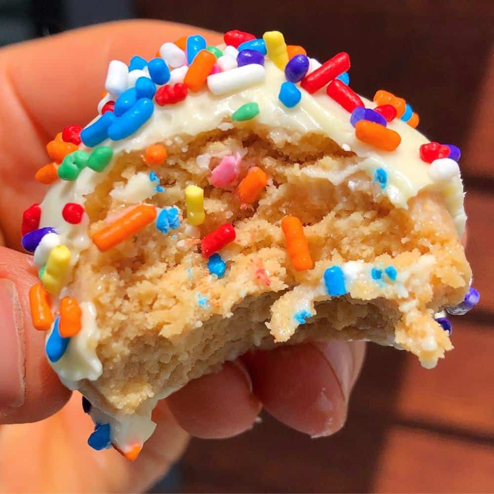 Funfetti Cookie Dough Bites