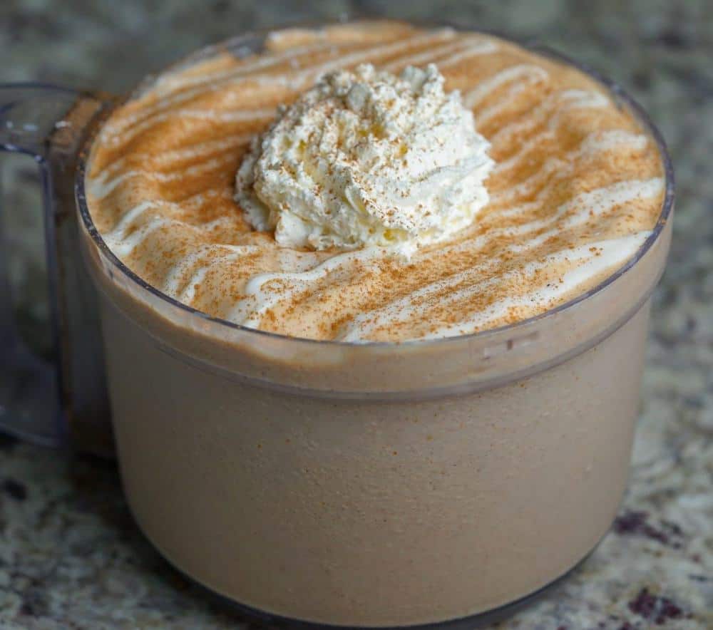 Pumpkin Spice Protein Frosty