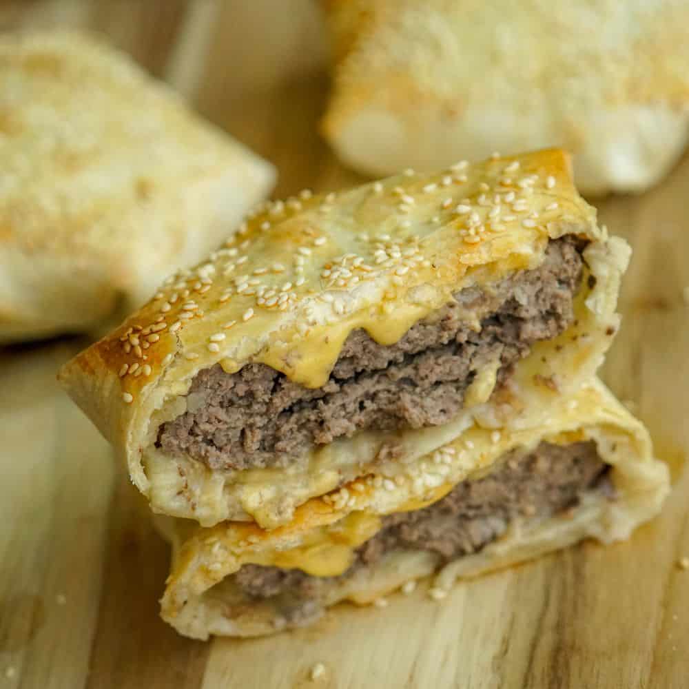 Classic Cheeseburger Crunch Wrap