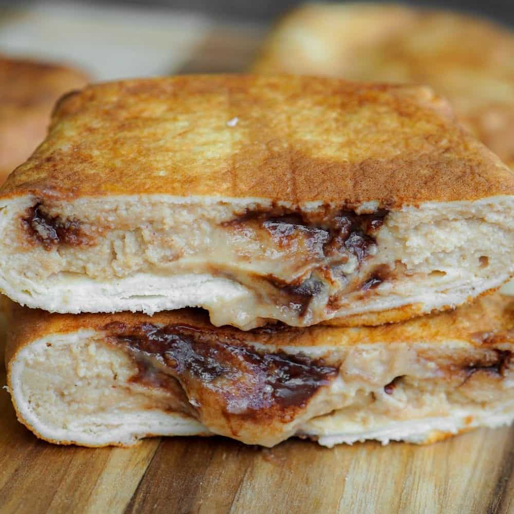 Nutella Oreo Cheesecake Protein Dessert Crunch Wrap