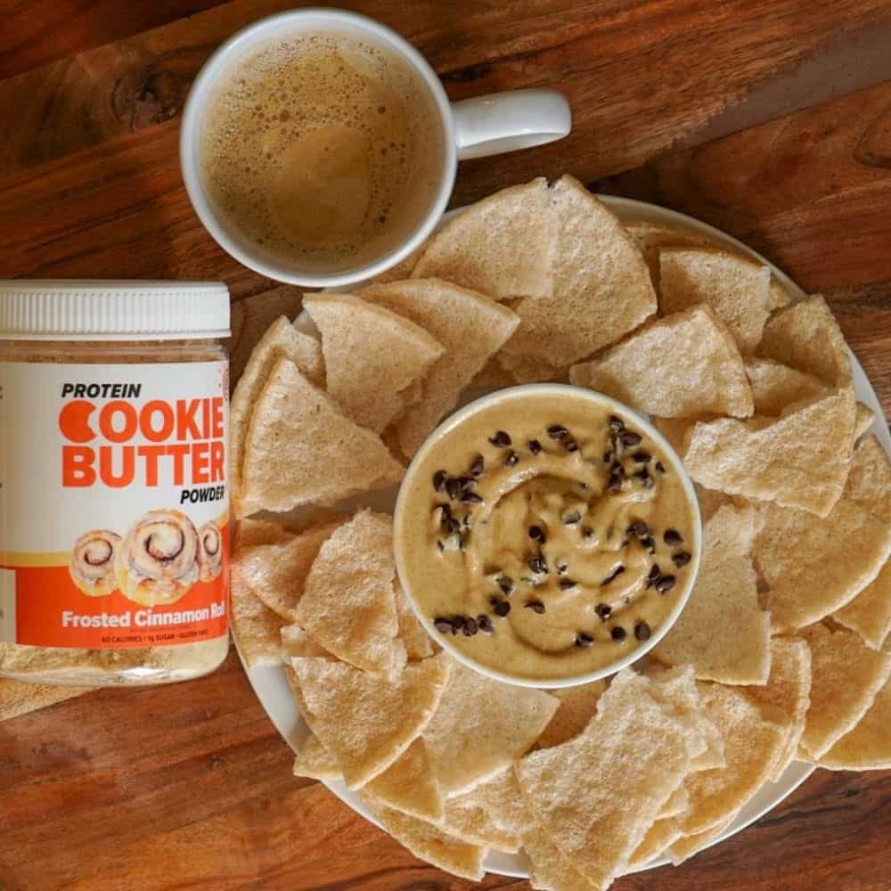 Protein Cinnamon Roll Cookie Butter Dip Recipe