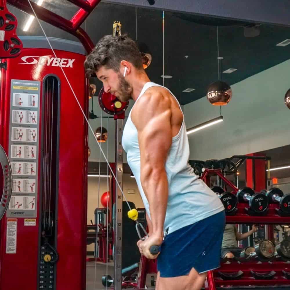 Zach Working Out