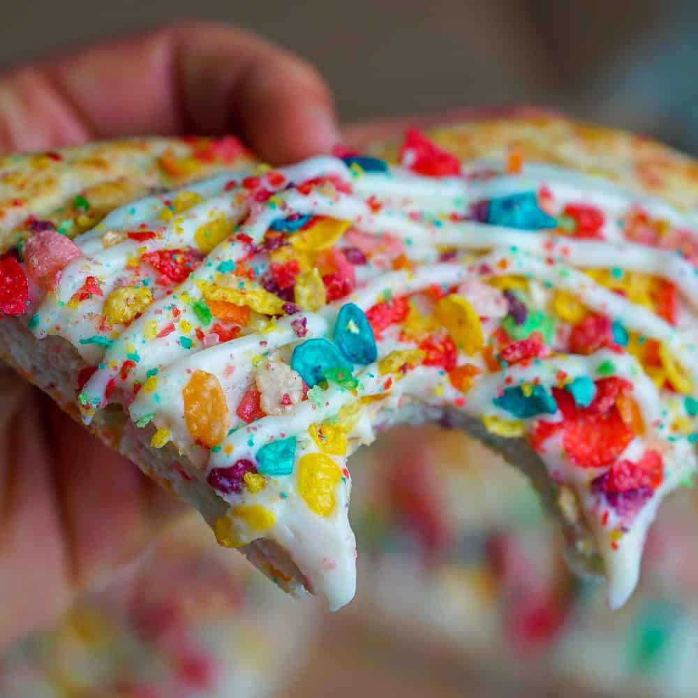 Fruity Pebbles Pizza
