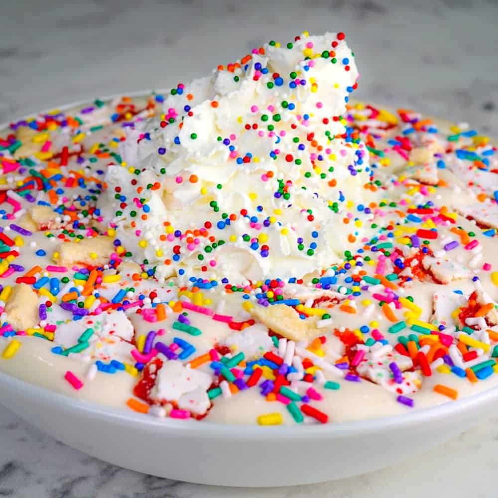 Cake Batter Frosty
