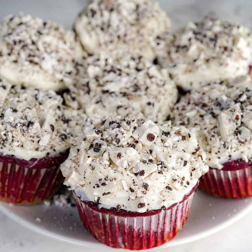 Red Velvet Cheesecake Protein Cupcakes