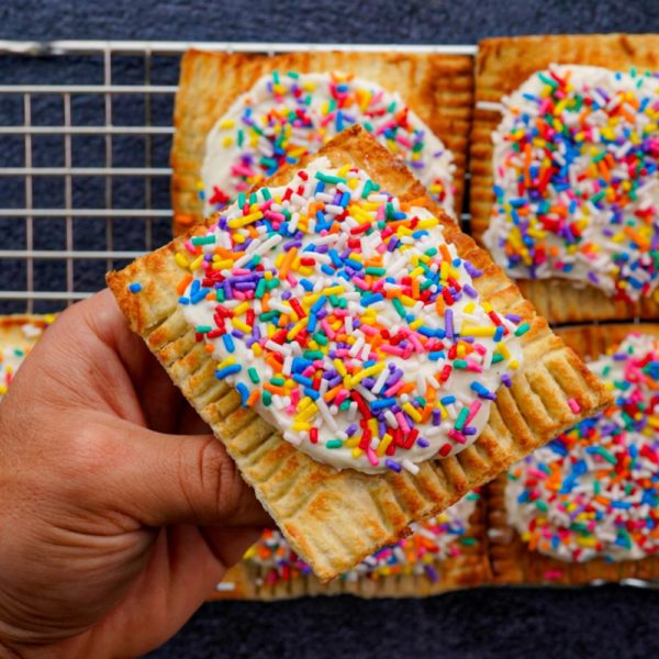 Frosted Blueberry Bread Pop Tart