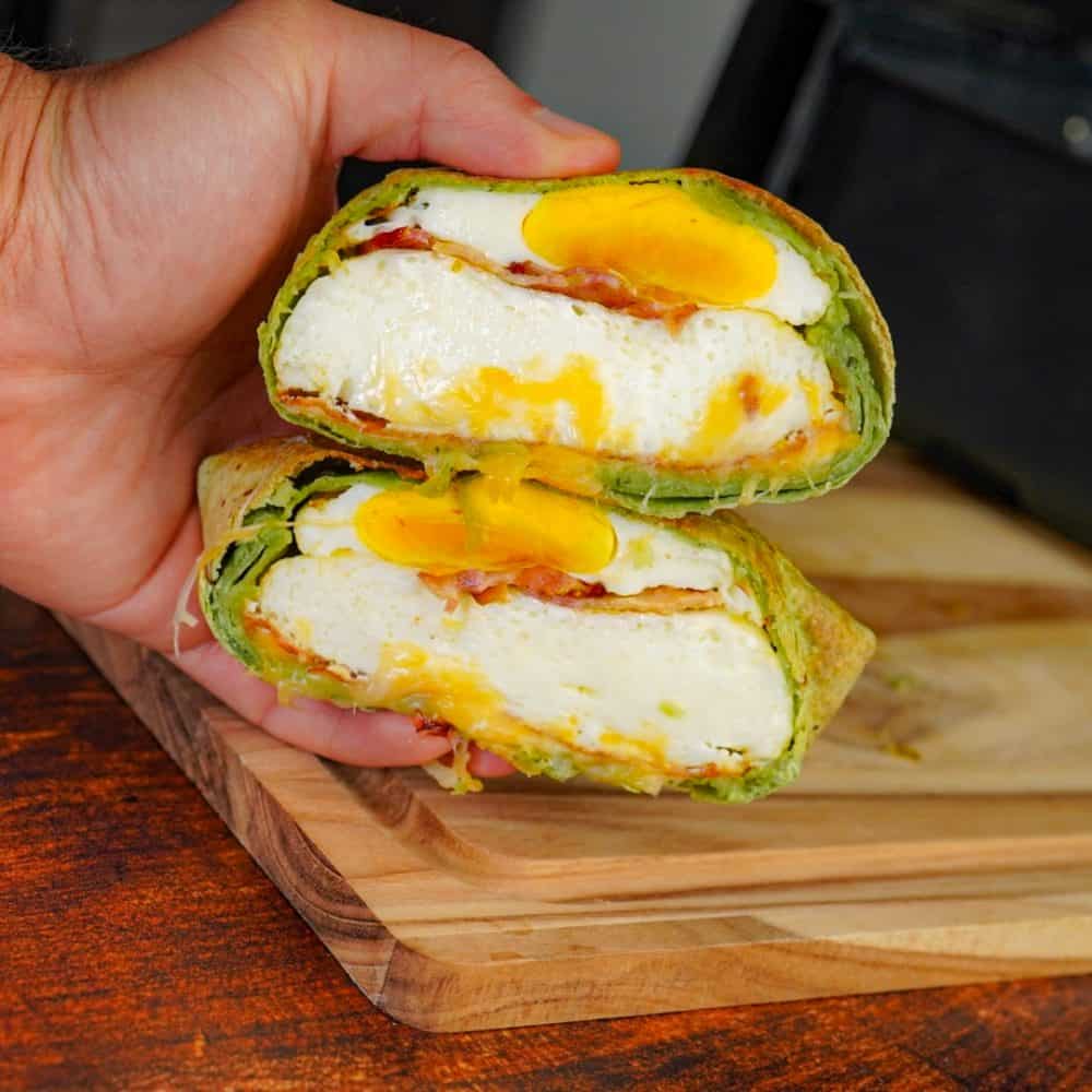 Breakfast Bacon, Egg & Cheese Crunch Wrap