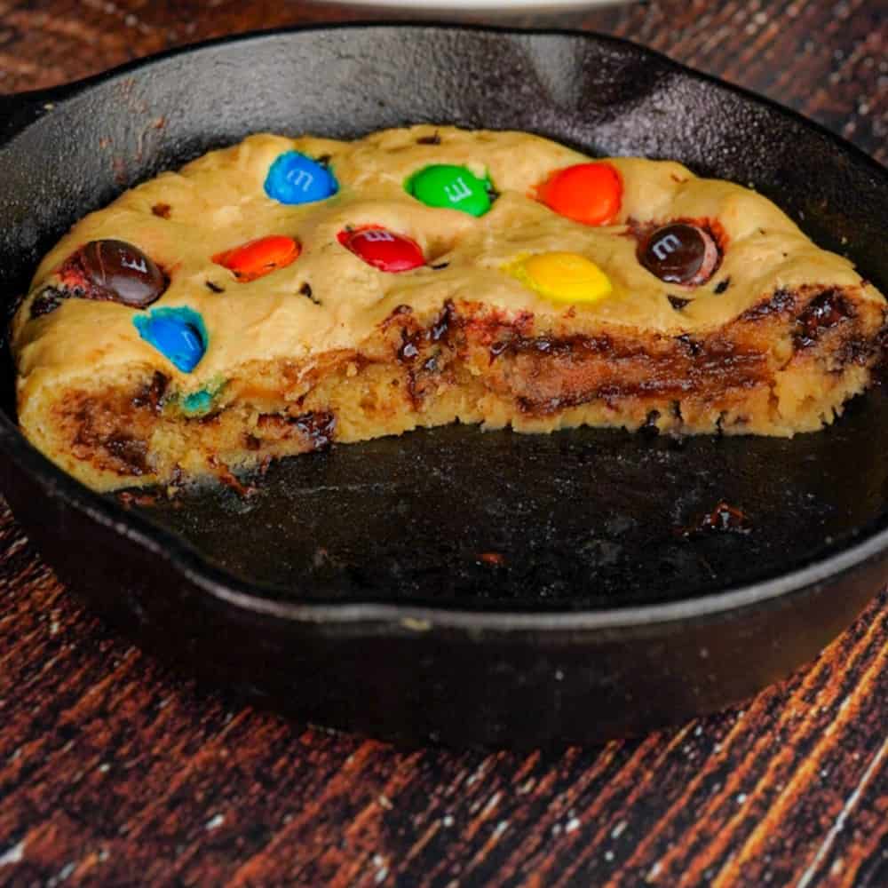 Cookie Skillet M&M