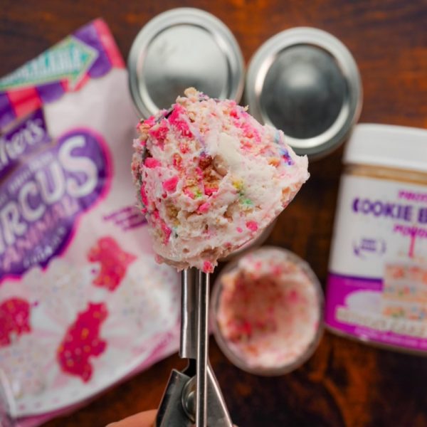 Protein Frosted Animal Cracker Cheesecake Frosting