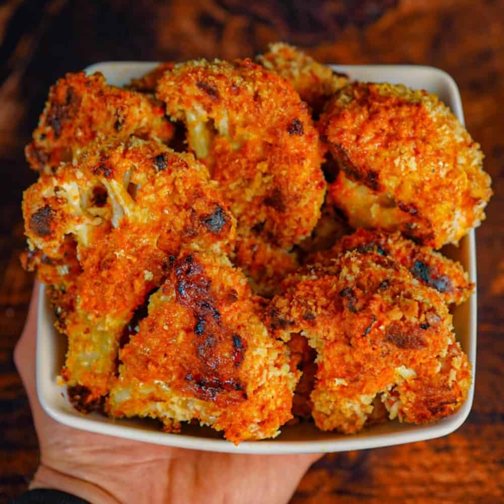 Buffalo Cauliflower Boneless Wings
