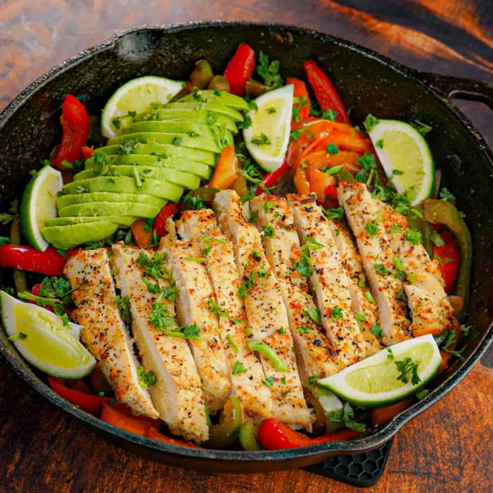 Grilled Chicken Fajitas