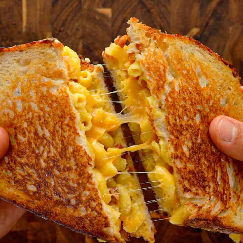 Bacon Macon & Cheese Panini