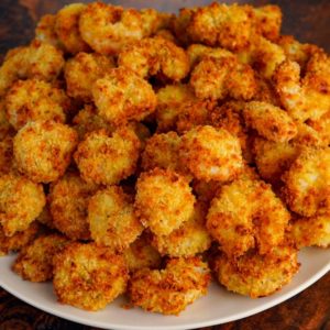 Crispy Popcorn Shrimp