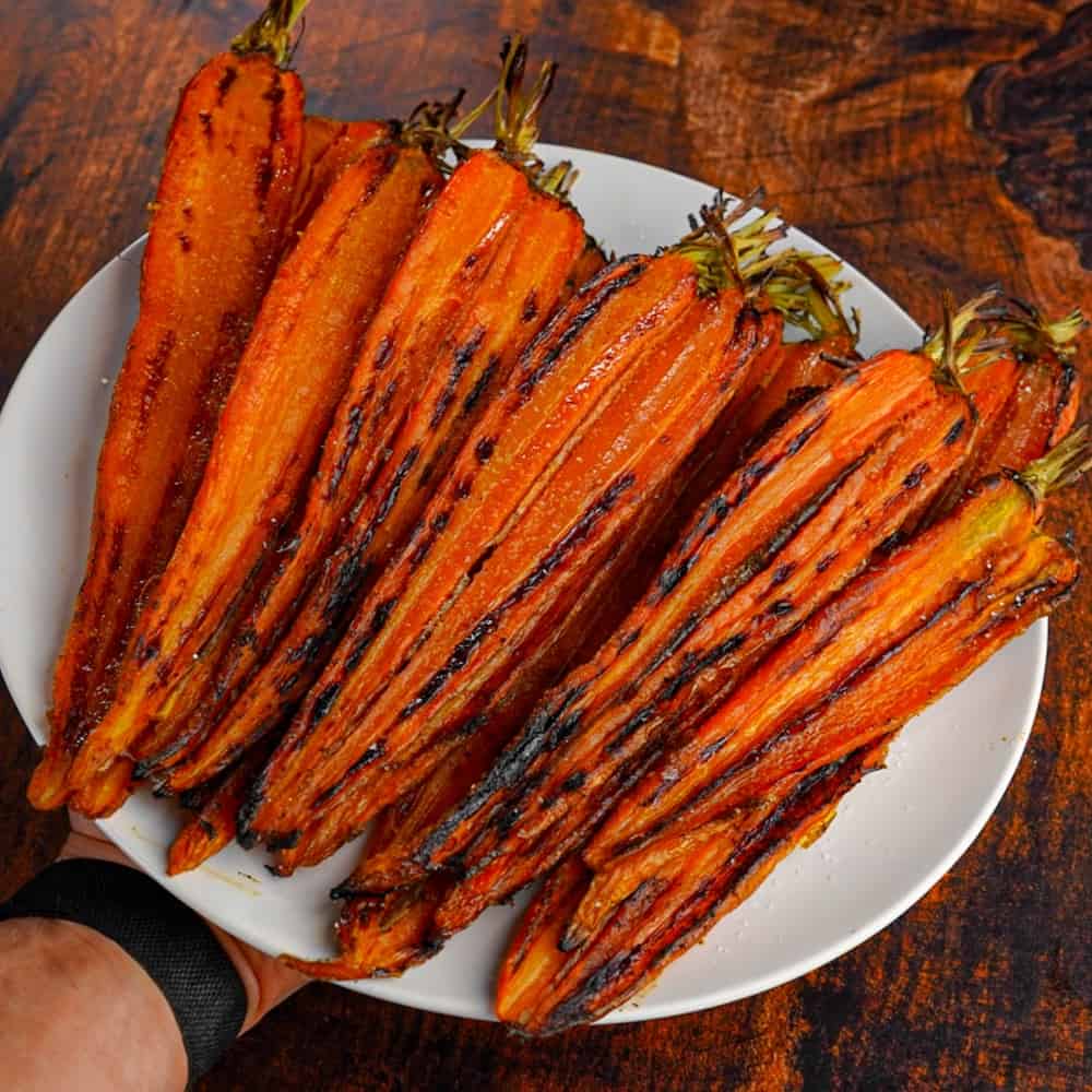 Garlic Sea Salt Roasted Carrots