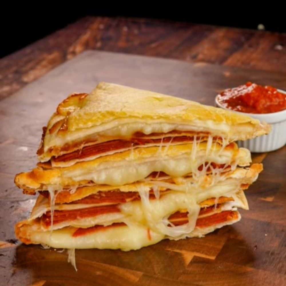 Pepperoni Pizza 4x4 Crunch Wrap