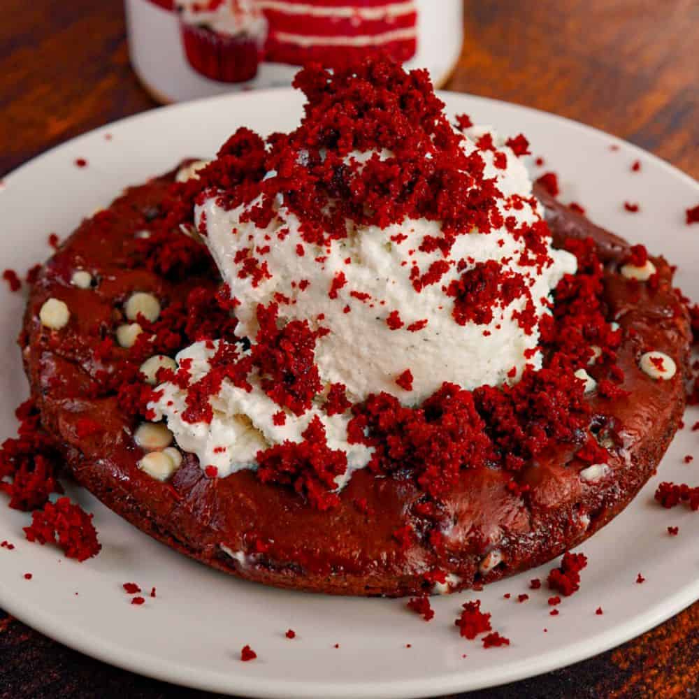Red Velvet Protein Skillet