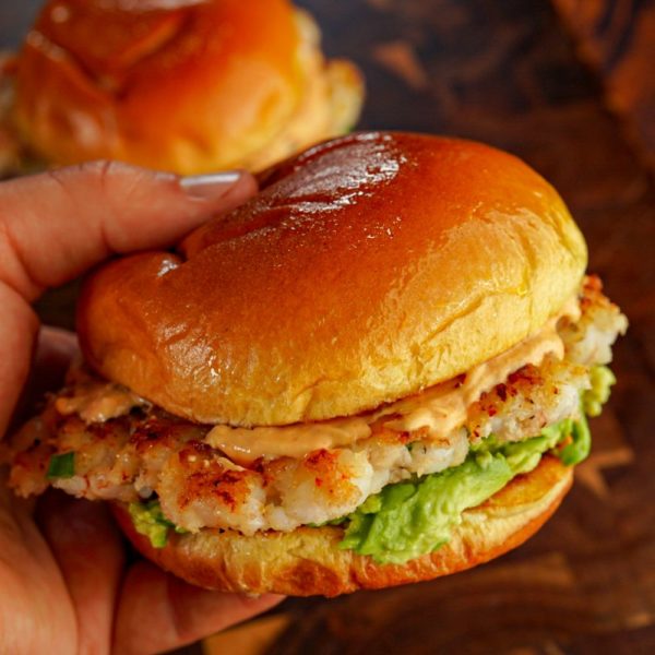 The Perfect Shrimp Burger