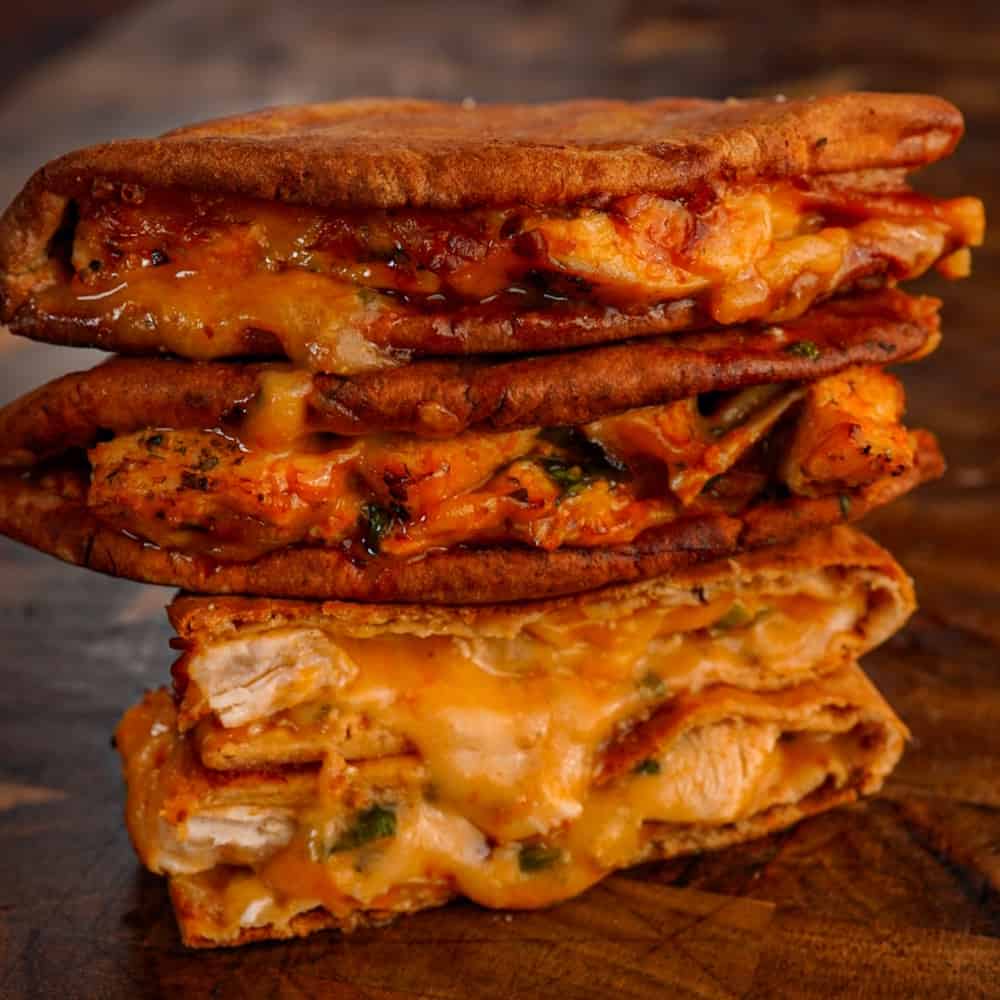 Buffalo Chicken Chalupas