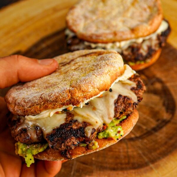 English Muffin Breakfast SMASH Burger