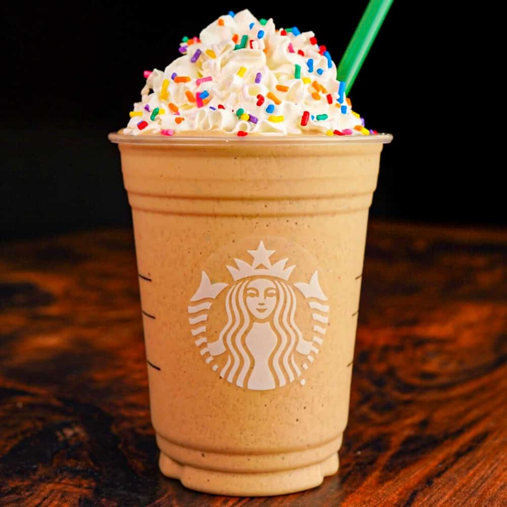 Birthday Cake Frappe