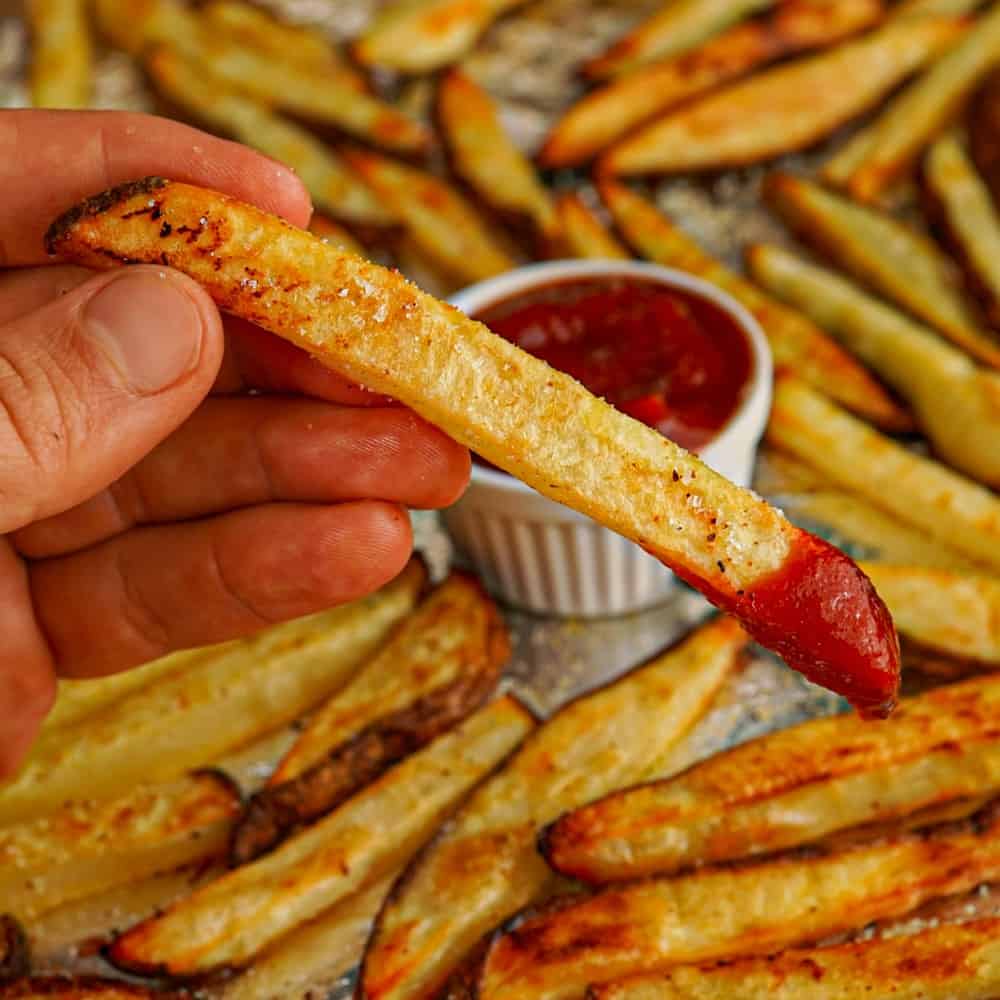 Crispy Oven Baked French Fries