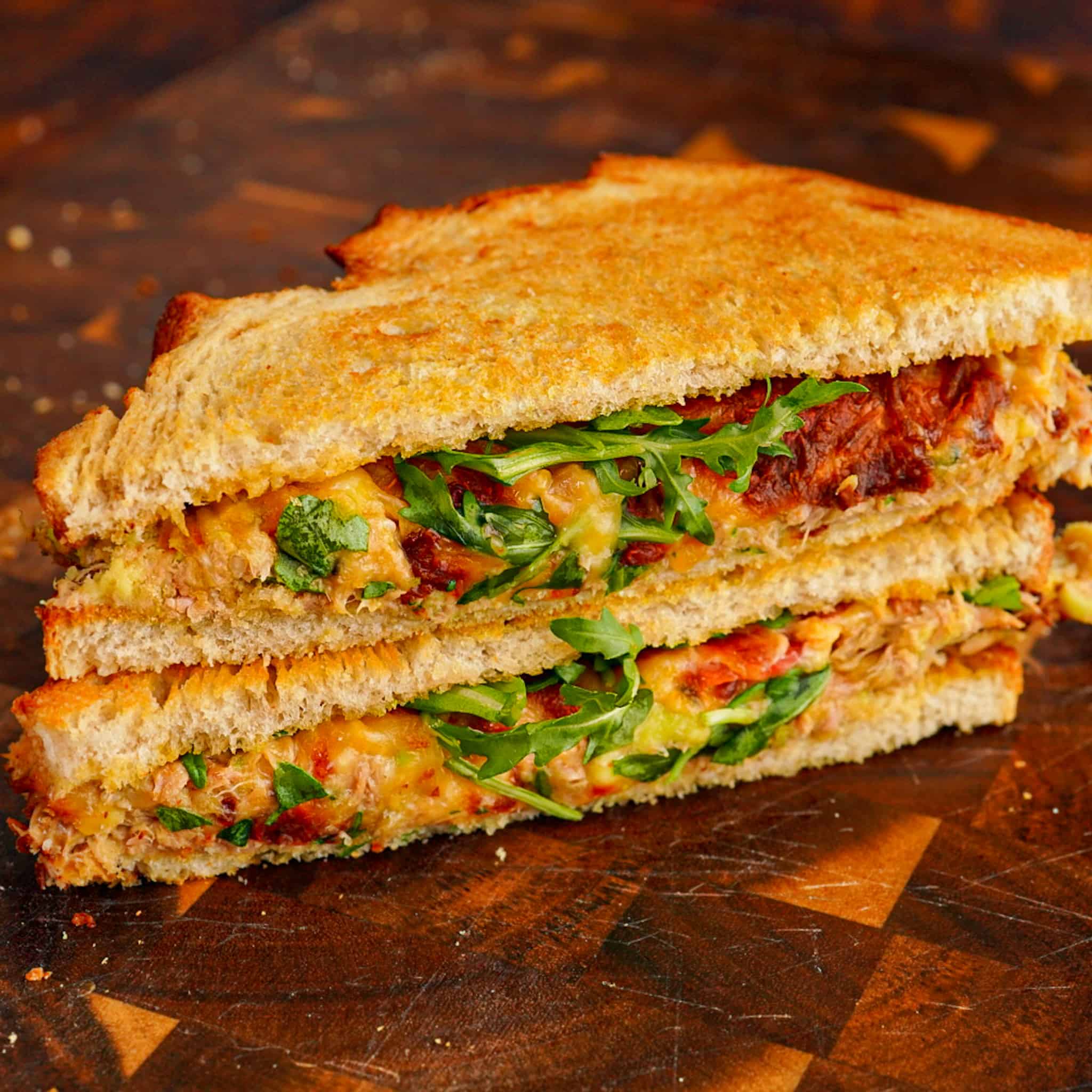 Spicy Tuna Avocado Melt