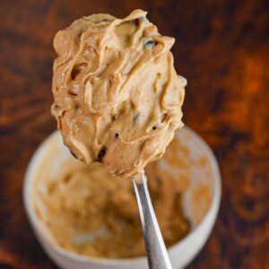 1 Minute Chocolate Chip Protein Cookie Dough