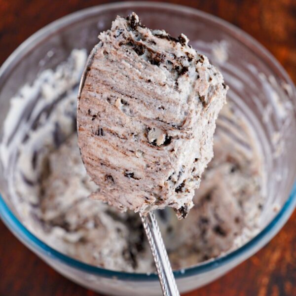 OREO Cheesecake Protein Frosting