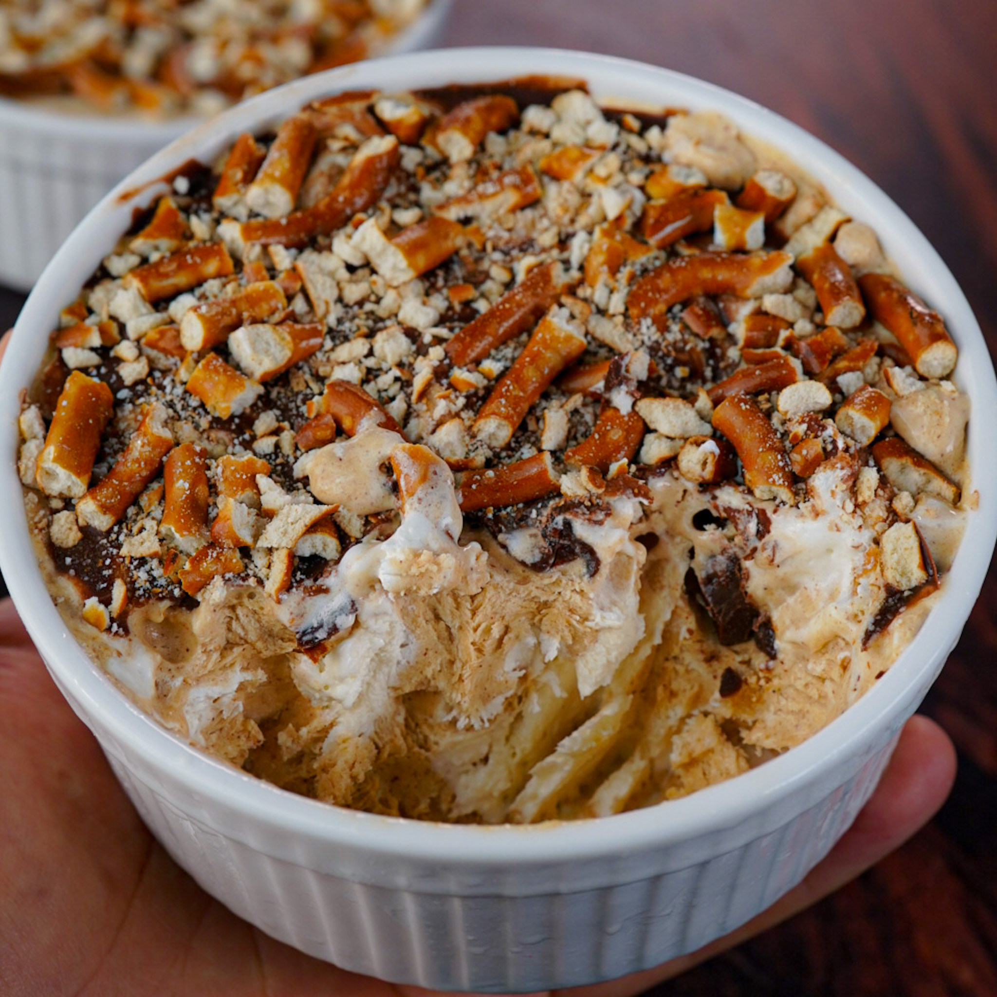 Candy Bar Protein Whipped Ice Cream (App Picture)