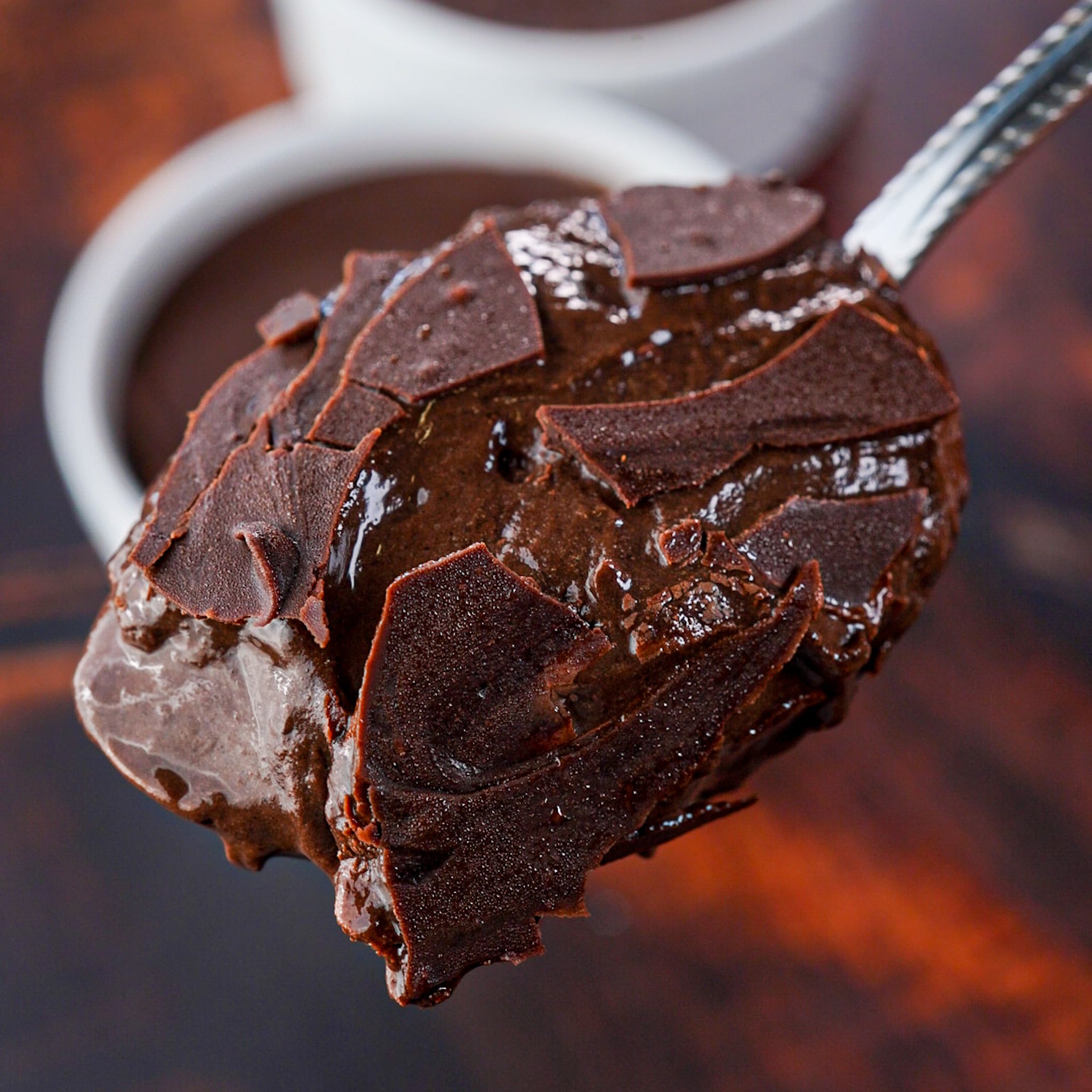 Hard Shell Protein Brownie Batter Bowl