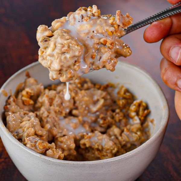 Melted Ice Cream Protein Cookie Dough Cereal