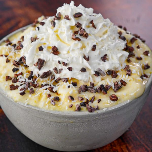 Orange Creamsicle Protein Soft Serve