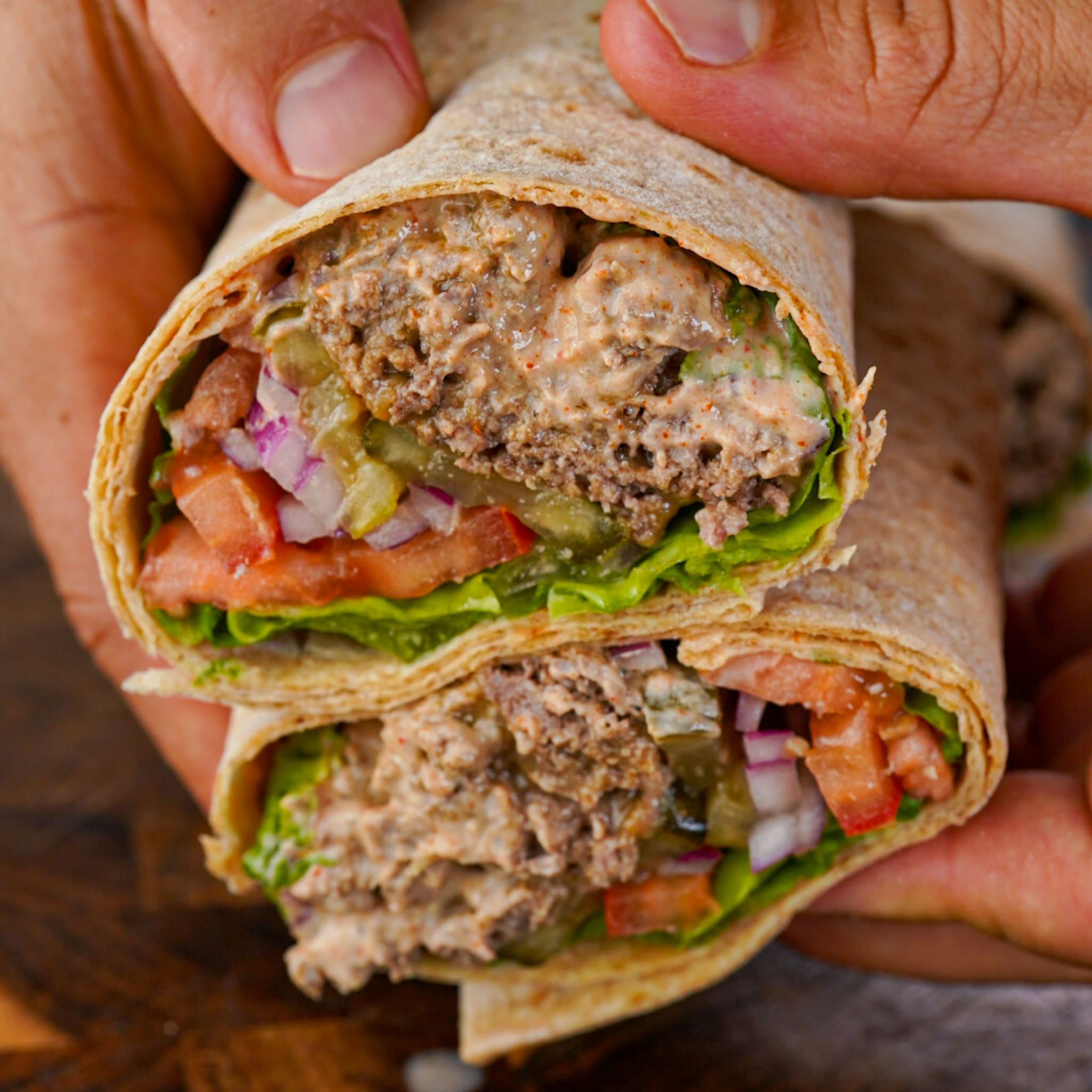 XL Spicy Big Mac Wraps