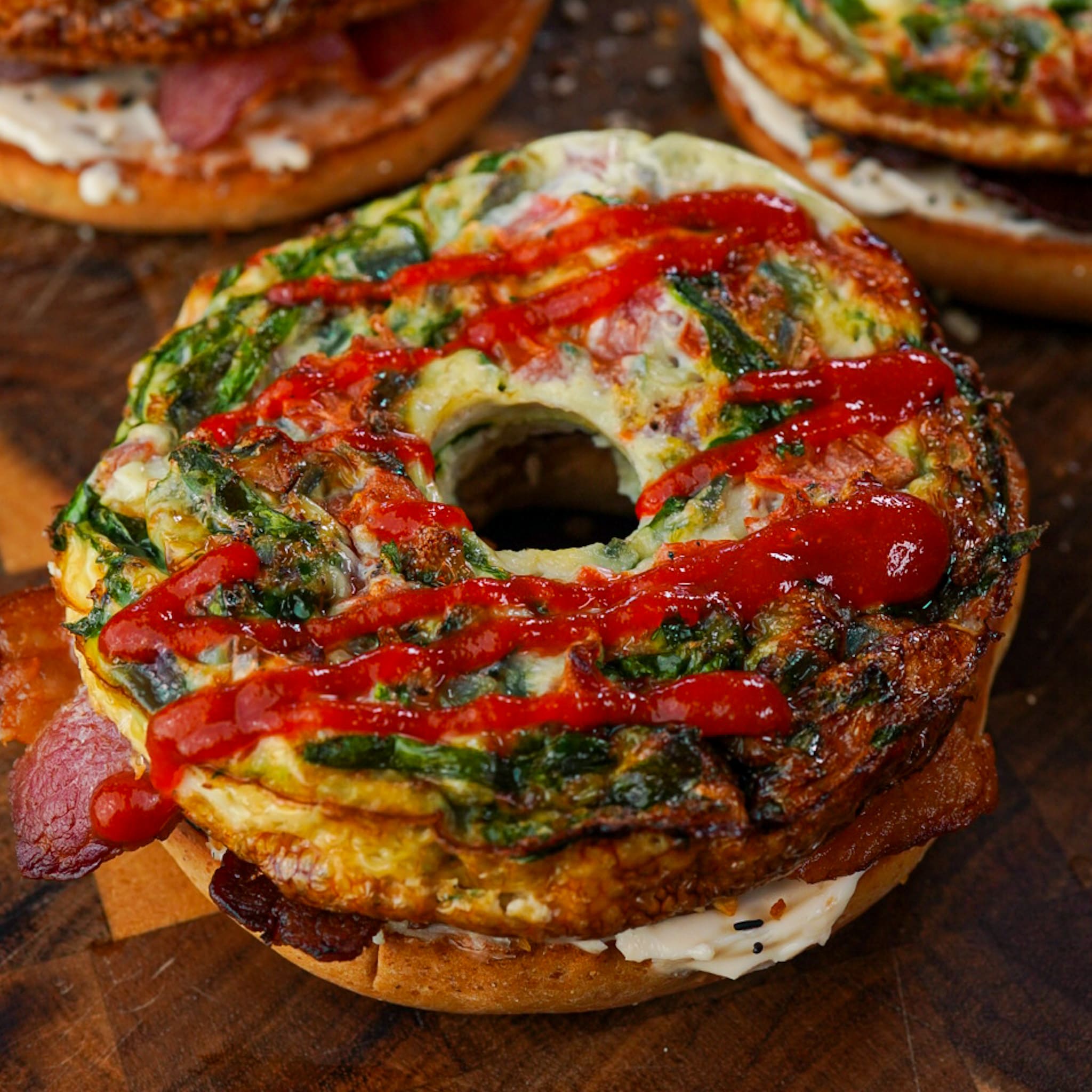 Breakfast Egg White Omelet Patties