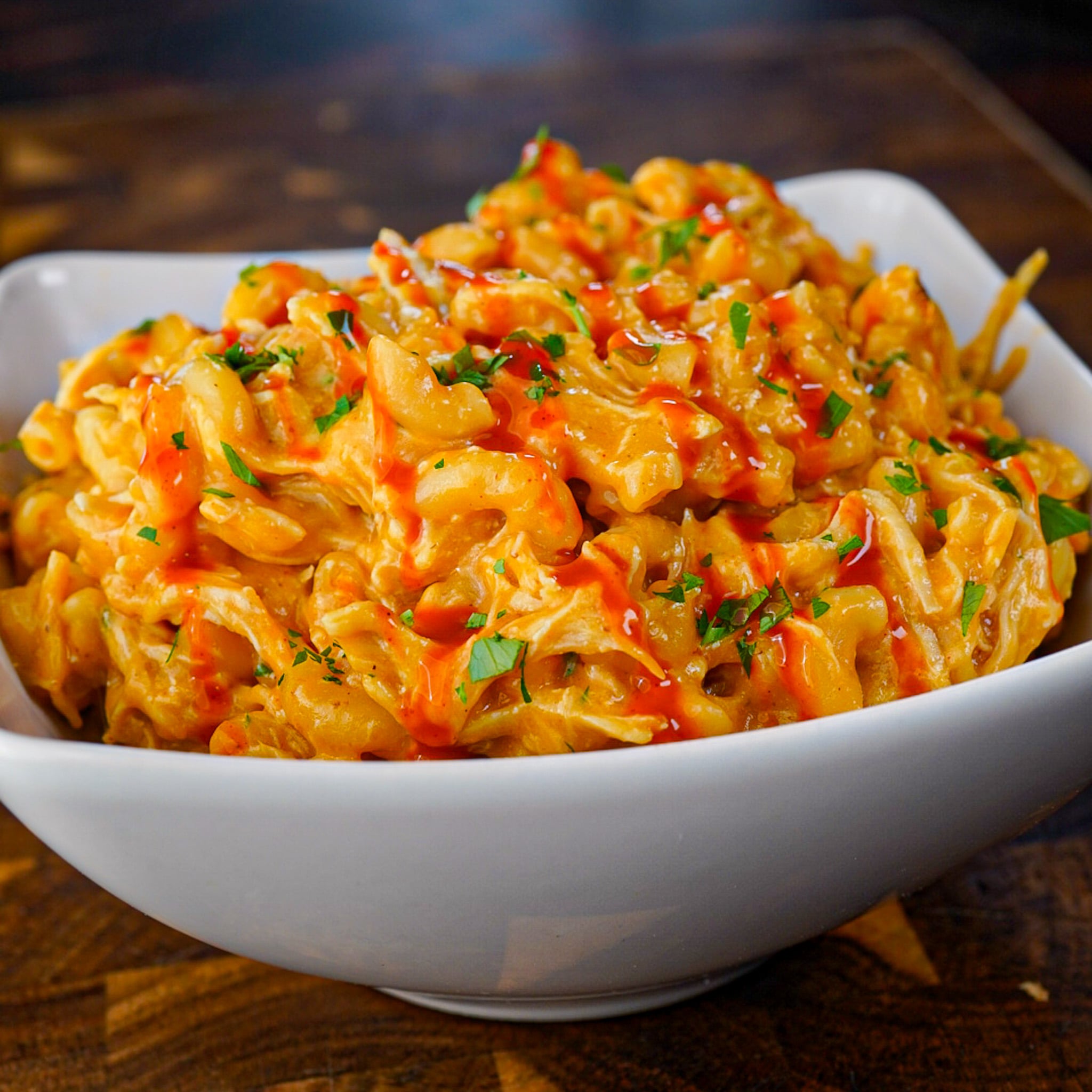 Buffalo Chicken Mac & Cheese