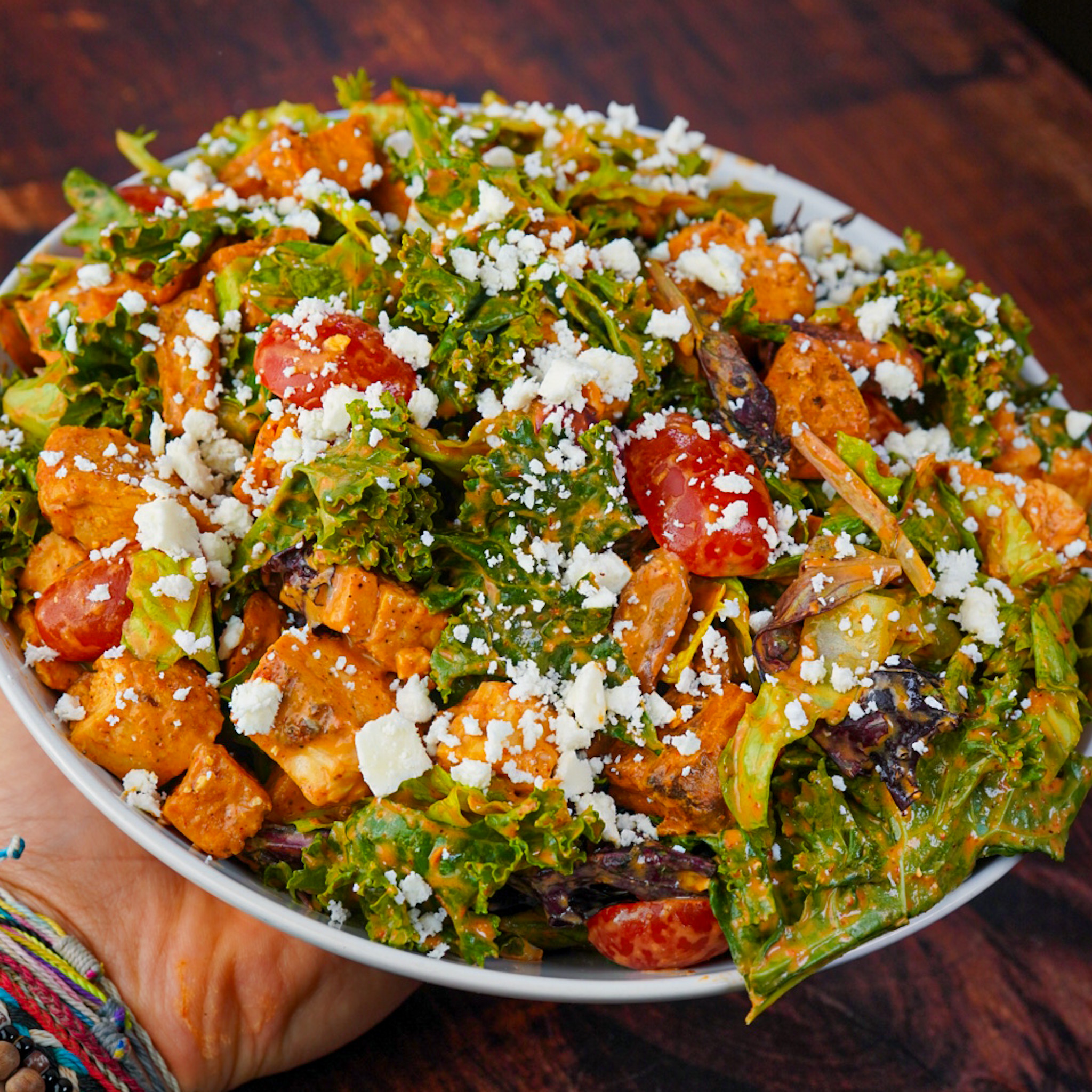 Chipotle Honey Mustard Grilled Chicken Salad