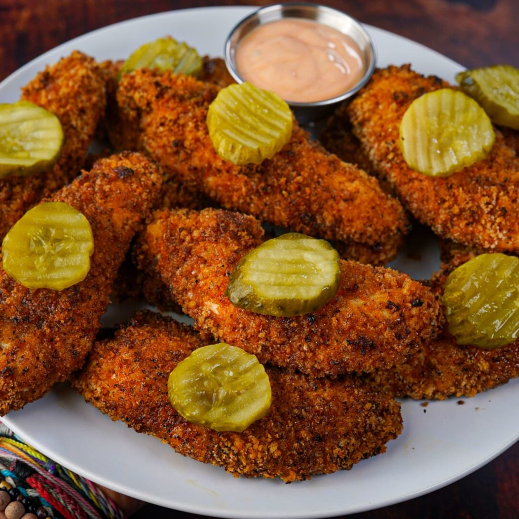 Nashville Style Hot Honey Chicken Tenders