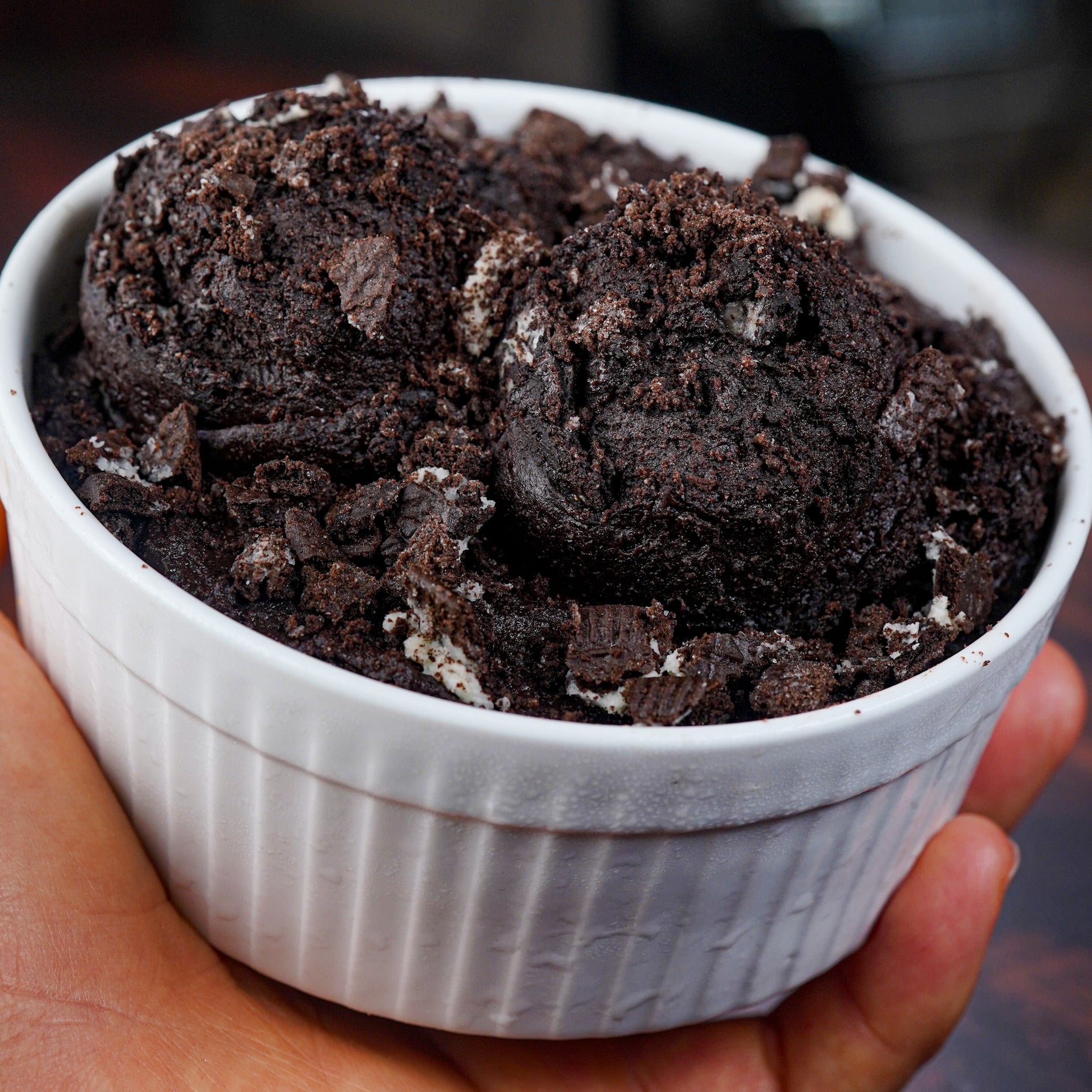 OREO Blended Overnight Proats Cookie Dough
