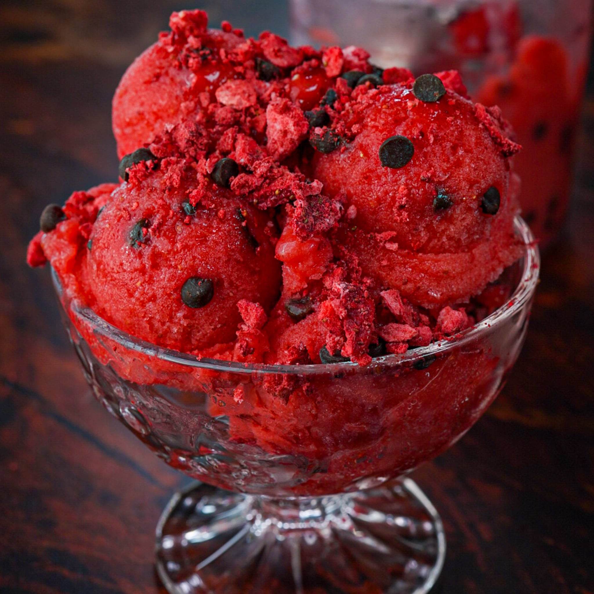 96 Cal WHOLE Pint Strawberry Sorbet