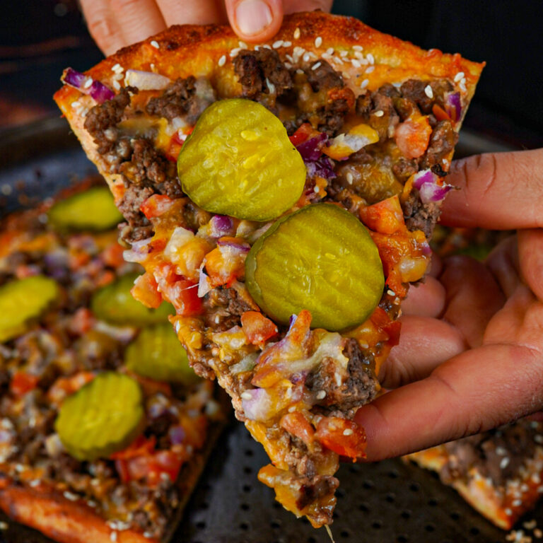 12" Cheeseburger Pizza
