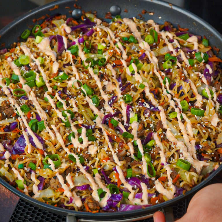 Egg Roll in a Bowl Ramen
