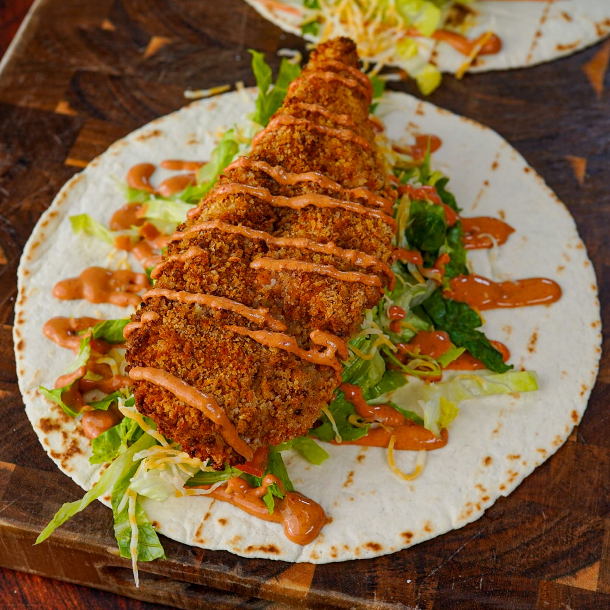 Homemade McDonalds Snack Wraps