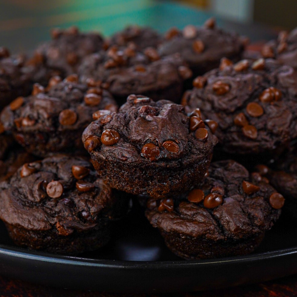 Breakfast Protein Brownie Bites