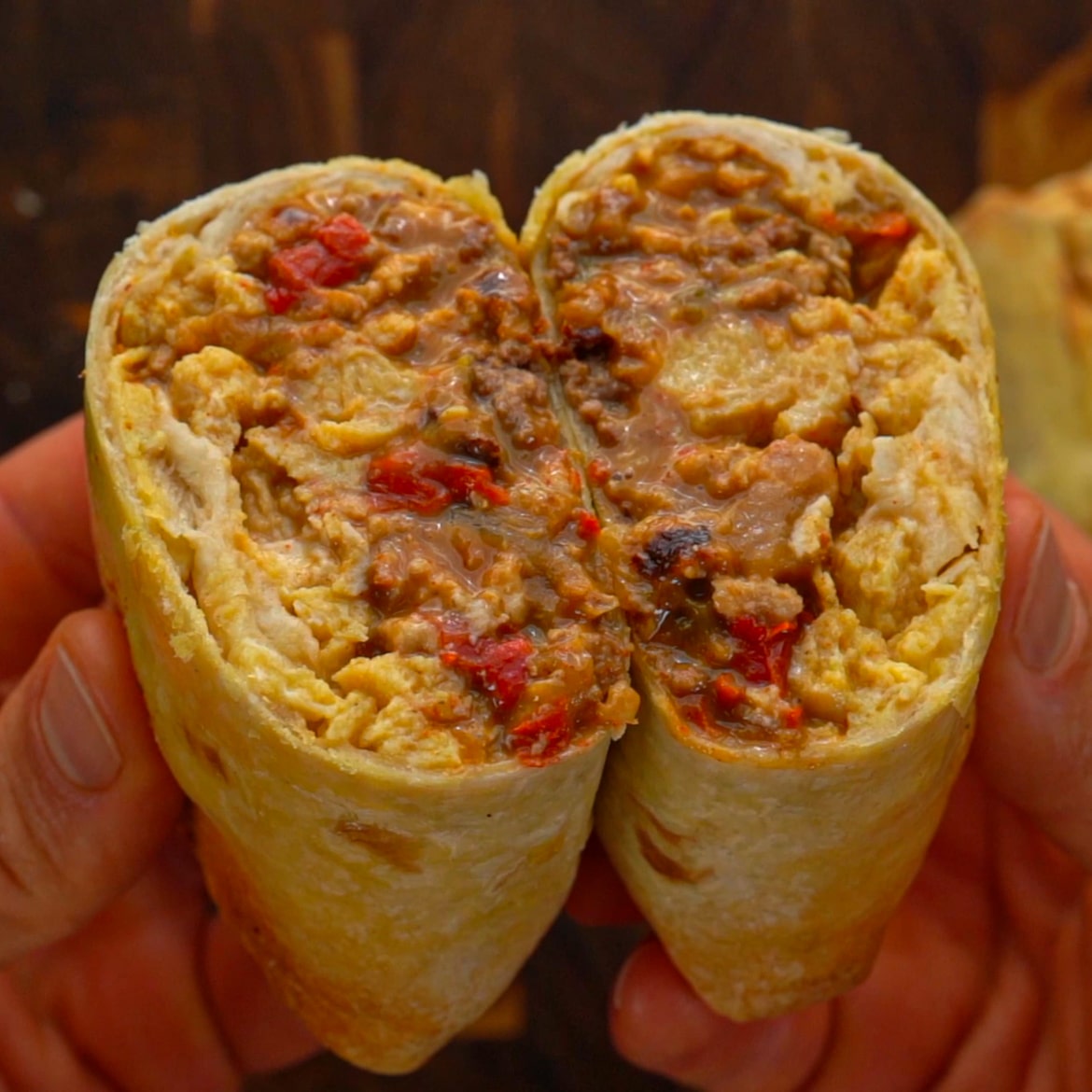 Freezer Breakfast Burritos